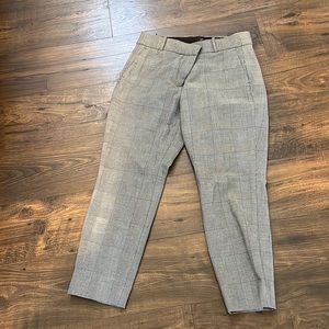 JCrew plaid dress pant